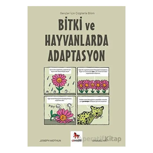 Bitki ve Hayvanlarda Adaptasyon - Gençler İçin Çizgilerle Bilim - Joseph Midthun - Almidilli