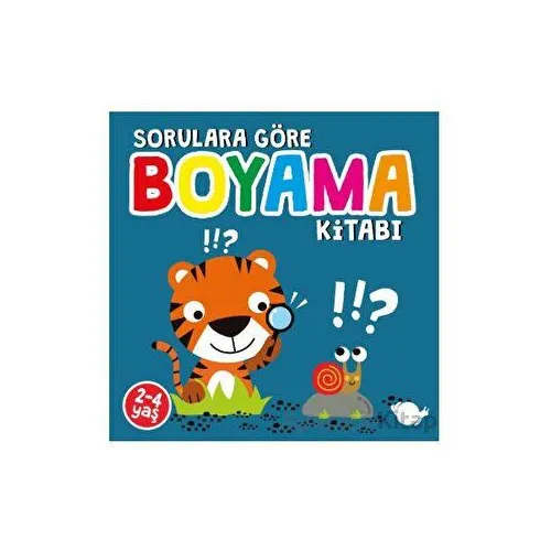 Sorulara Göre Boyama Kitabı - Sunguralp Şolpan - Çikolata Yayınevi