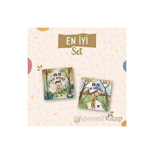 En İyi Kim Seti- 2 Kitap - Rabia Karzan - Karavan Çocuk Yayınları