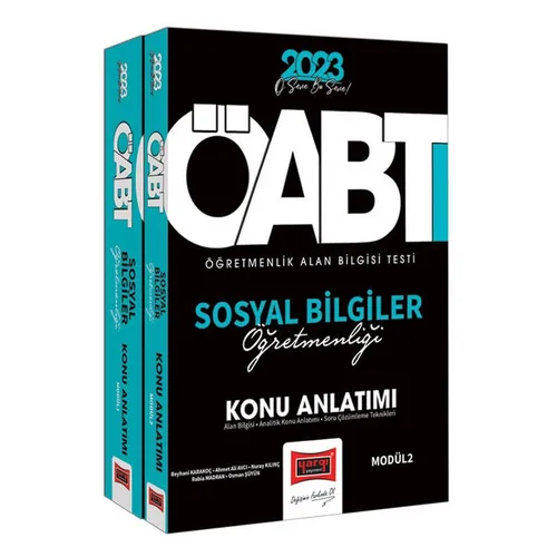 Yargı 2023 KPSS ÖABT Sosyal Bilgiler Öğretmenliği Konu Anlatımı (2 Cilt)