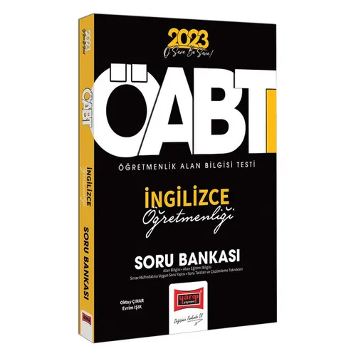 Yargı 2023 KPSS ÖABT İngilizce Öğretmenliği Tamamı Çözümlü Soru Bankası
