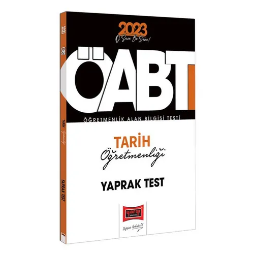 Yargı Yayınları 2023 KPSS ÖABT Tarih Öğretmenliği Çek Kopart Yaprak Test