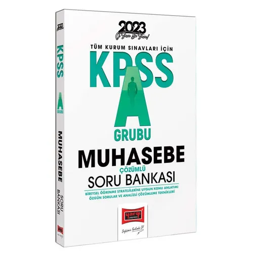 Yargı 2023 KPSS A Grubu Muhasebe Tamamı Çözümlü Soru Bankası