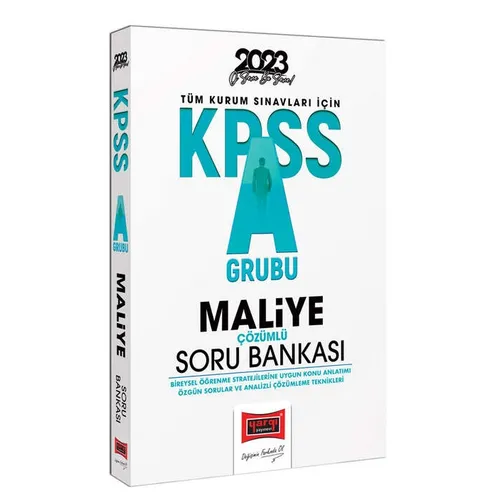 Yargı 2023 KPSS A Grubu Maliye Tamamı Çözümlü Soru Bankası