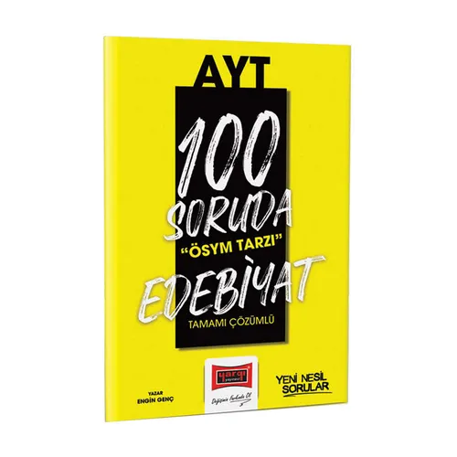 Yargı 2023 100 Soruda ÖSYM Tarzı AYT Edebiyat Tamamı Çözümlü Soru Bankası