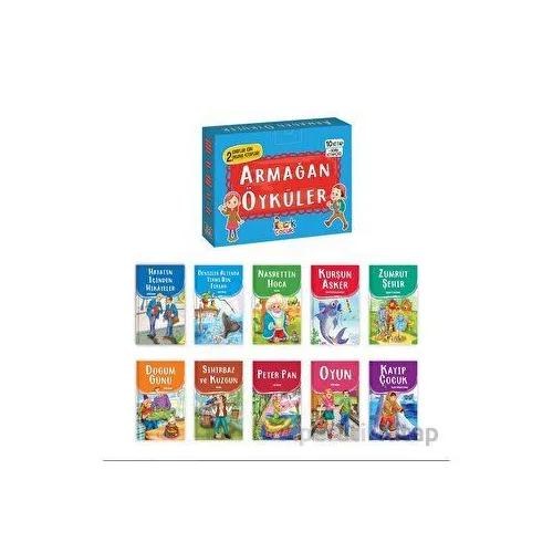 Armağan Öyküler (10 Kitap + Soru Kitapçığı) - Kolektif - Bıcırık Yayınları