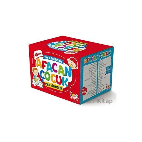 Afacan Çocuk Sınıf Kitaplığım– (40 Kitap) - Tuba Öztürk - Bıcırık Yayınları