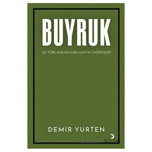 Buyruk - Demir Yurten - Cinius Yayınları