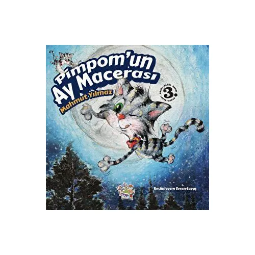 Pimpomun Ay Macerası - Mahmut Yılmaz - Parmak Çocuk Yayınları
