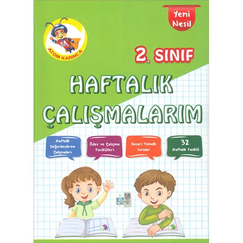 2.Sınıf Haftalık Çalışmalarım Atom Karınca