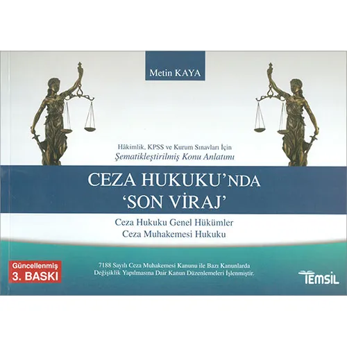 Ceza Hukukunda Son Viraj Temsil Kitap