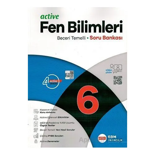 SBM 6.Sınıf Fen Bilimleri Active Soru Bankası