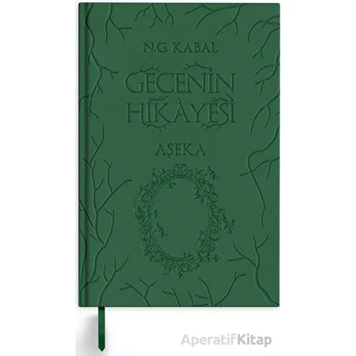Gecenin Hikayesi - Aşeka (Deri Kapak) - N. G. Kabal - Martı Yayınları