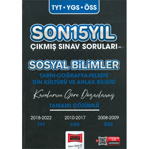 Yargı 2023 TYT YGS ÖSS Sosyal Bilimler