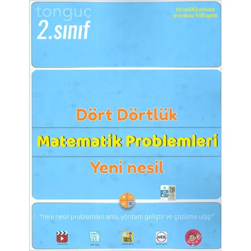 Tonguç 2.Sınıf Dört Dörtlük Yeni Nesil Matematik Problemleri