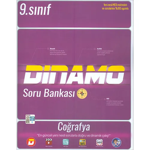 Tonguç 9.Sınıf Dinamo Coğrafya Soru Bankası