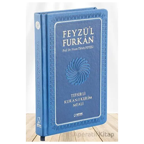 Feyzül Furkan Tefsirli Kuran-ı Kerim Meali (Büyük Boy - Tefsirli Meal - Ciltli) LACİVERT