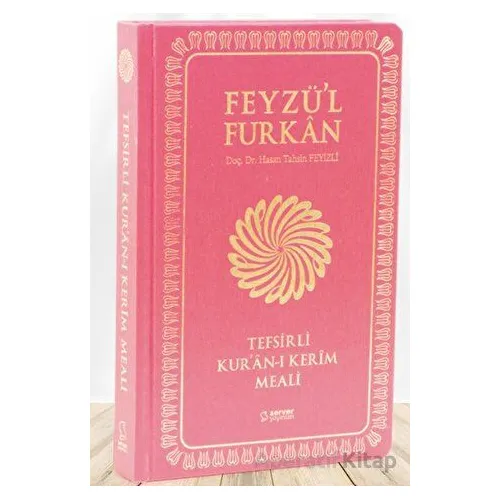 Feyzül Furkan Tefsirli Kuran-ı Kerim Meali (Büyük Boy - Tefsirli Meal - İNCE CİLT) BORDO