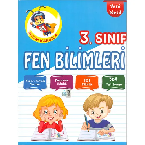 3.Sınıf Fen Bilimleri Atom Karınca Yayınları