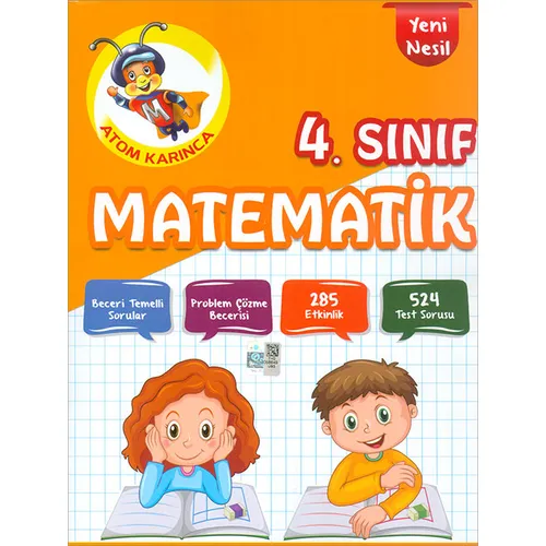 4.Sınıf Matematik Atom Karınca Yayınları