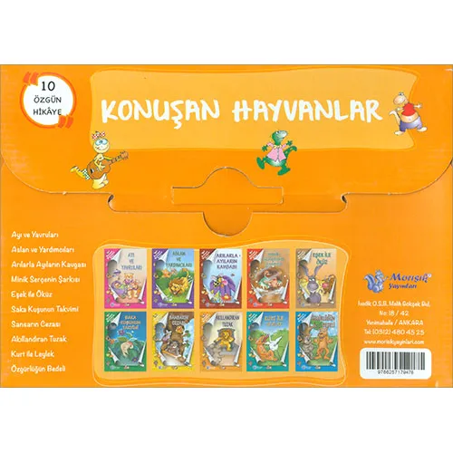 Konuşan Hayvanlar 10 Kitap Set Morışık Yayınları