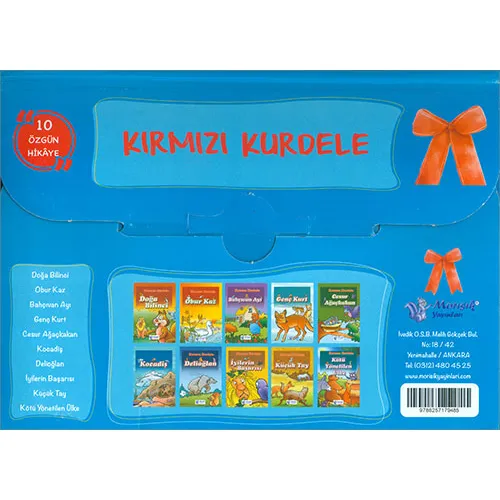 Kırmızı Kurdele 10 Kitap Set Morışık Yayınları