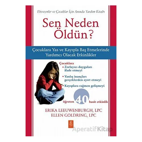 Sen Neden Öldün? - Why Did You Die? - Erika Leeuwenburgh - Nobel Yaşam