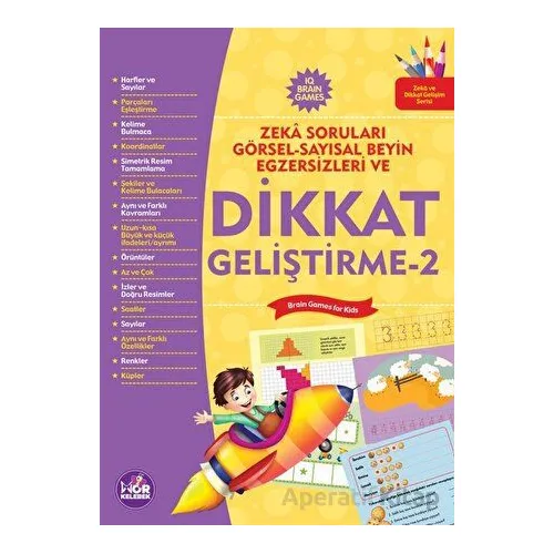 Dikkat Geliştirme-2 - Ferhat Çınar - Mor Kelebek