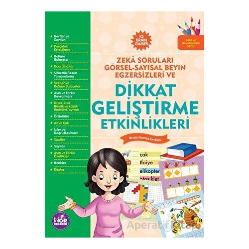 Dikkat Geliştirme Etkinlikleri - Ferhat Çınar - Mor Kelebek