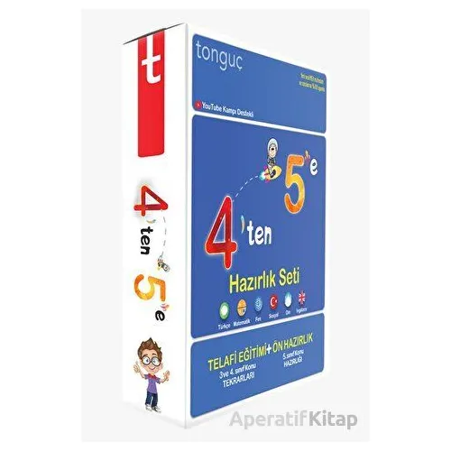 Tonguç Akademi 4`ten 5`e Hazırlık Seti