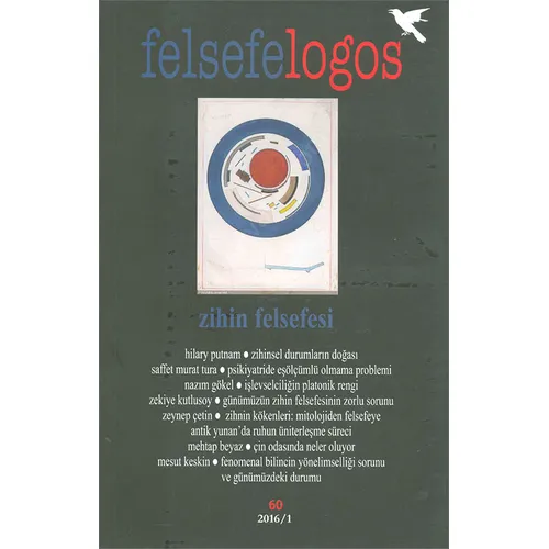 Felsefelogos Sayı: 60 Zihin Felsefesi Umuttepe Yayınları