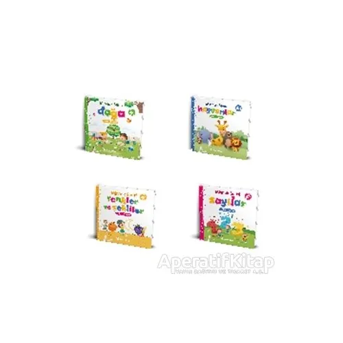 0-3 Yaş Bebek Kitapları Seti (4 Kitap) - Feyyaz Ulaş - Yeti Kitap