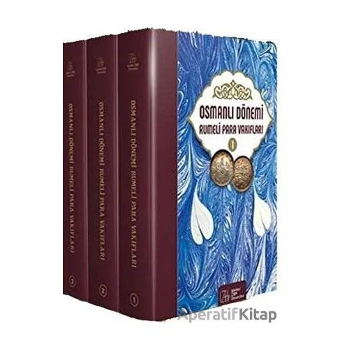Osmanlı Dönemi Rumeli Para Vakıfları (12 Cilt Takım)
