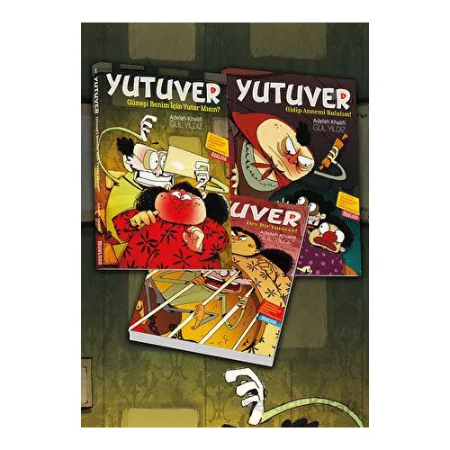Yutuver 3 Kitap Set - Adeleh Khalifi - Muhenna Yayınevi