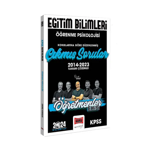 Yargı 2024 KPSS Öğretmenler Ekibi Öğrenme Psikolojisi Konularına Göre Düzenlenmiş Çıkmış Sorular
