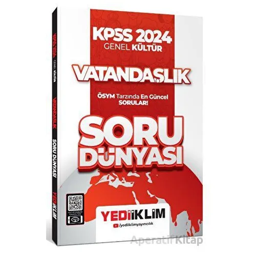 Yediiklim KPSS 2024 Genel Kültür Vatandaşlık Soru Dünyası