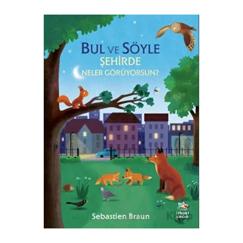 Bul ve Söyle - Şehirde Neler Görüyorsun? - Sebastien Braun - İthaki Çocuk Yayınları