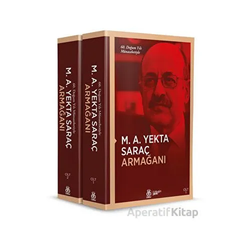 M. A. Yekta Saraç Armağanı (2 Cilt) - Kolektif - DBY Yayınları