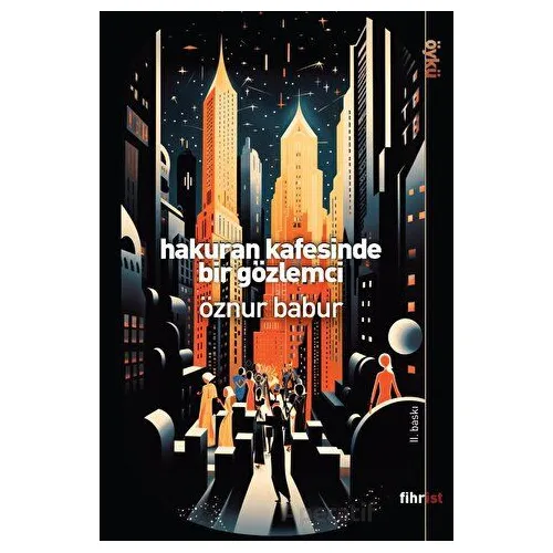 Hakuran Kafesinde Bir Gözlemci - Öznur Babur - Fihrist Kitap