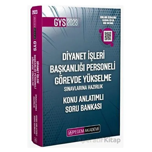 2025 Diyanet İşleri Başkanlığı Personeli Görevde Yükselme Sınavlarına Hazırlık Konu Anlatımlı Soru B