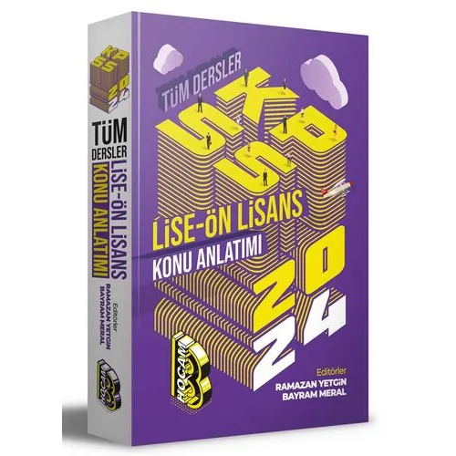 Benim Hocam 2024 KPSS Lise Ön Lisans Tüm Dersler Konu Anlatım