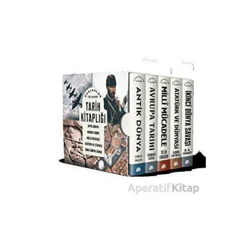 Dakikalar İçinde Tarih Kitaplığı (5 Kitap) - Kolektif - Kronik Kitap