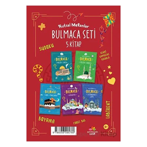 Kutsal Mekanlar Bulmaca (5 Kitap) - Kolektif - Mevsimler Kitap