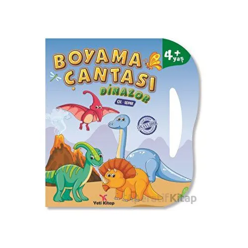 Boyama Çantası - Dinazor - Feyyaz Ulaş - Yeti Kitap