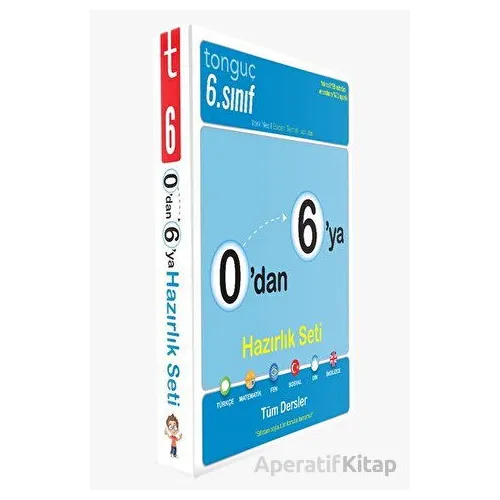 Tonguç 0’dan 6’ya Konu Anlatımlı Soru Bankası Seti (2.Kitap)