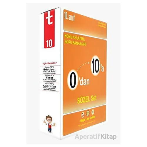 Tonguç 0’dan 10’a Konu Anlatımlı Soru Bankası Sözel Set