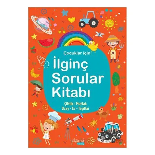 İlginç Sorular Kitabı - Turuncu - Kolektif - Yakamoz Yayınevi