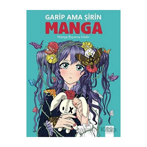 Garip Ama Şirin Manga - Manga Boyama Kitabı - Bia Melo - 1001 Çiçek Kitaplar