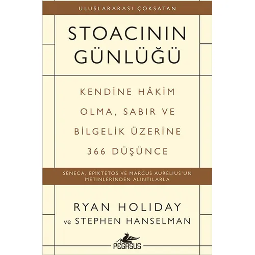 Stoacının Günlüğü - Ryan Holiday - Pegasus Yayınları