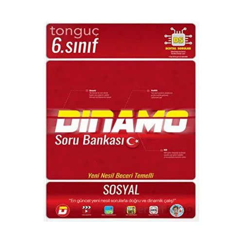 Tonguç 6. Sınıf Dinamo Sosyal Bilgiler Soru Bankası